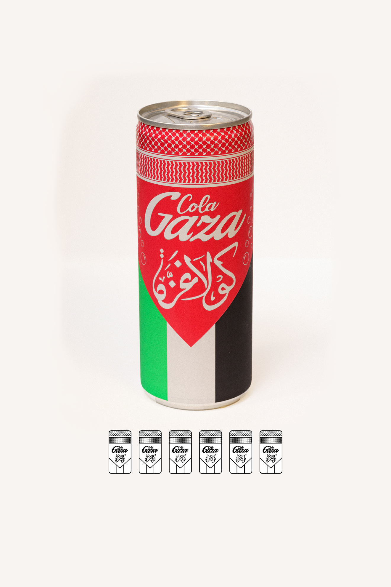 Gaza Cola Original: 6 Pack