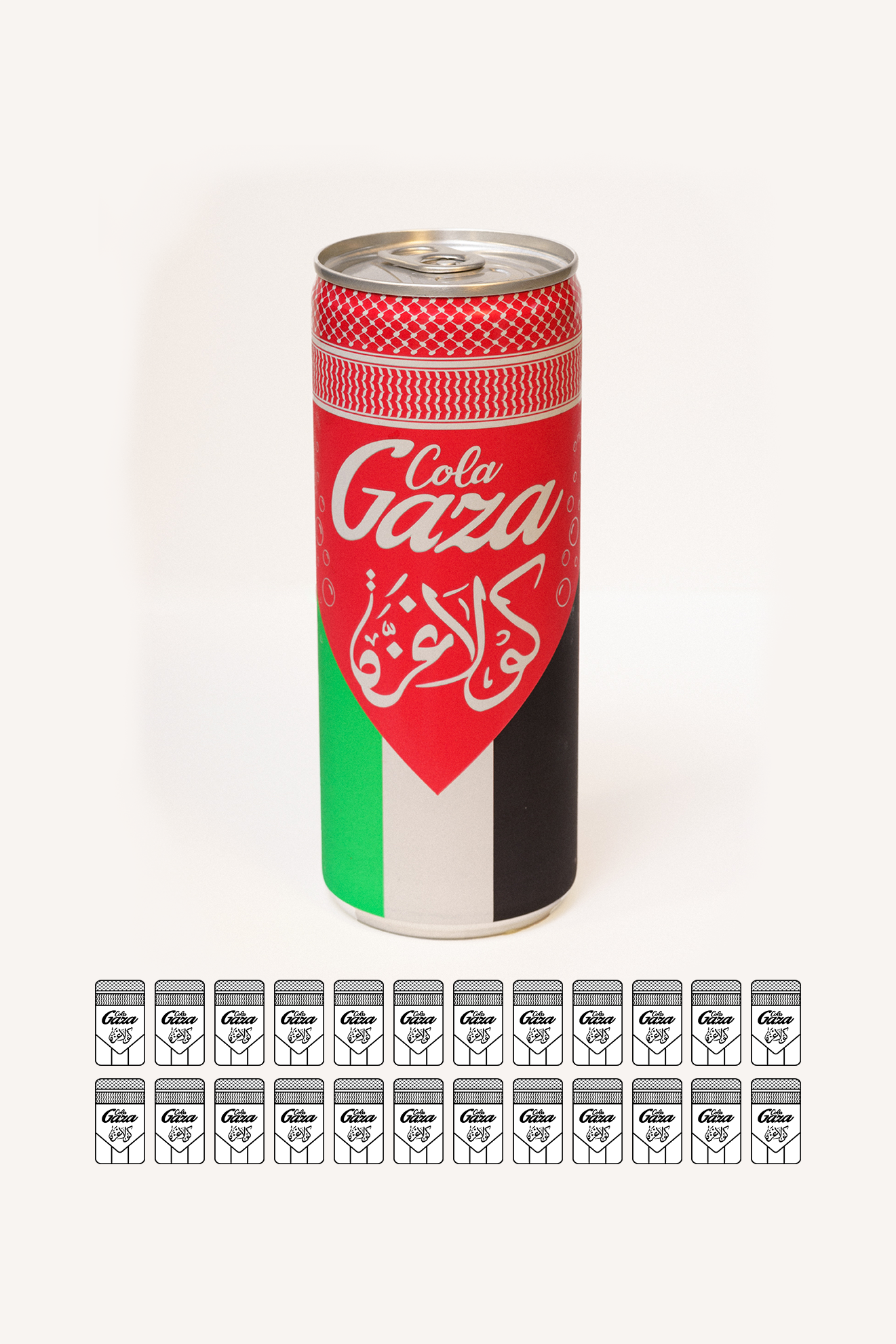 Gaza Cola Original: 24 Pack